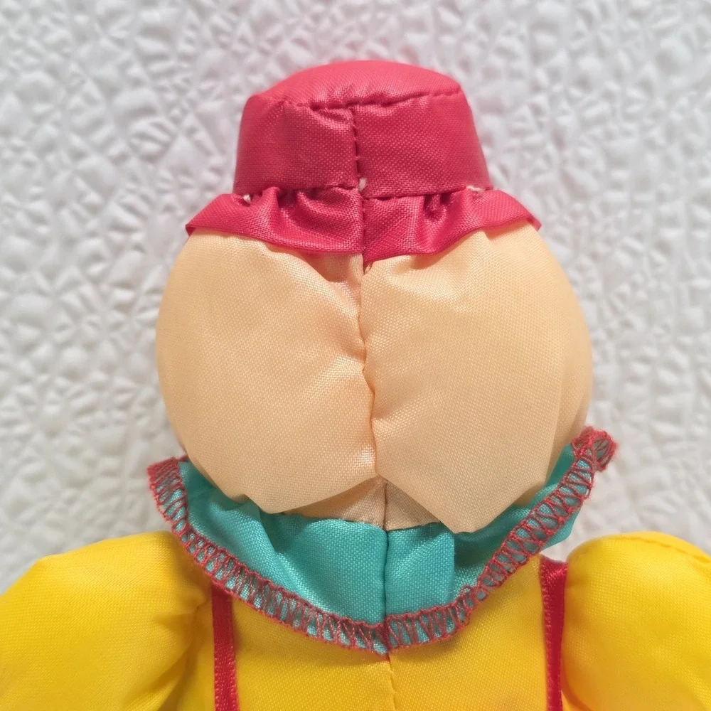 Vintage Tara Toy Mini See N Play Nylon Clown 5